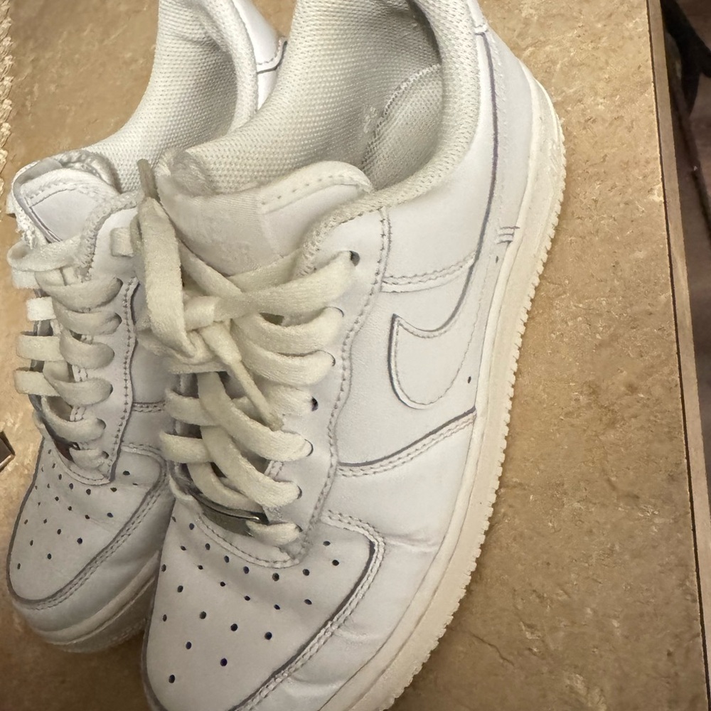 Nike White Mesh Sneakers